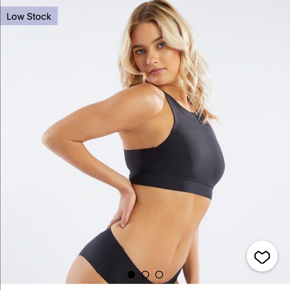 SAVAGE X FENTY NEVER WORN BLACK BRALETTE